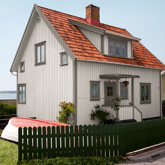 Traditionelle farver Kontrast