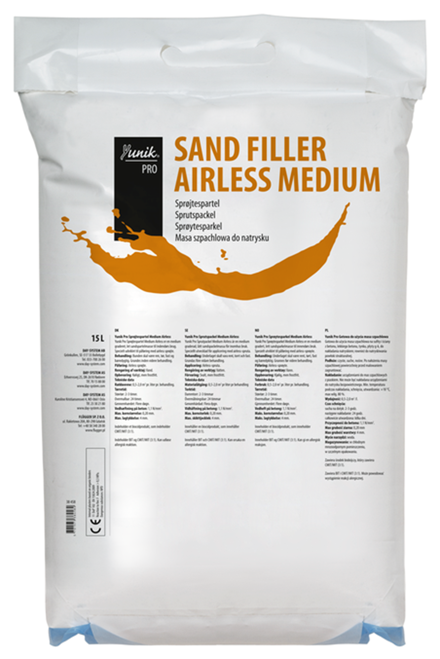 Pro Sprøjtespartel Medium Airless