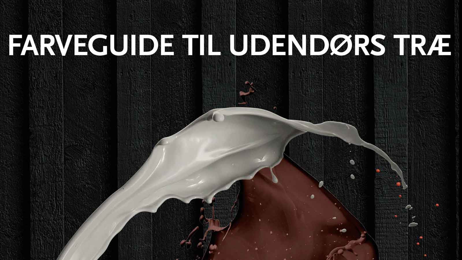 Farveguide til udendørs træ